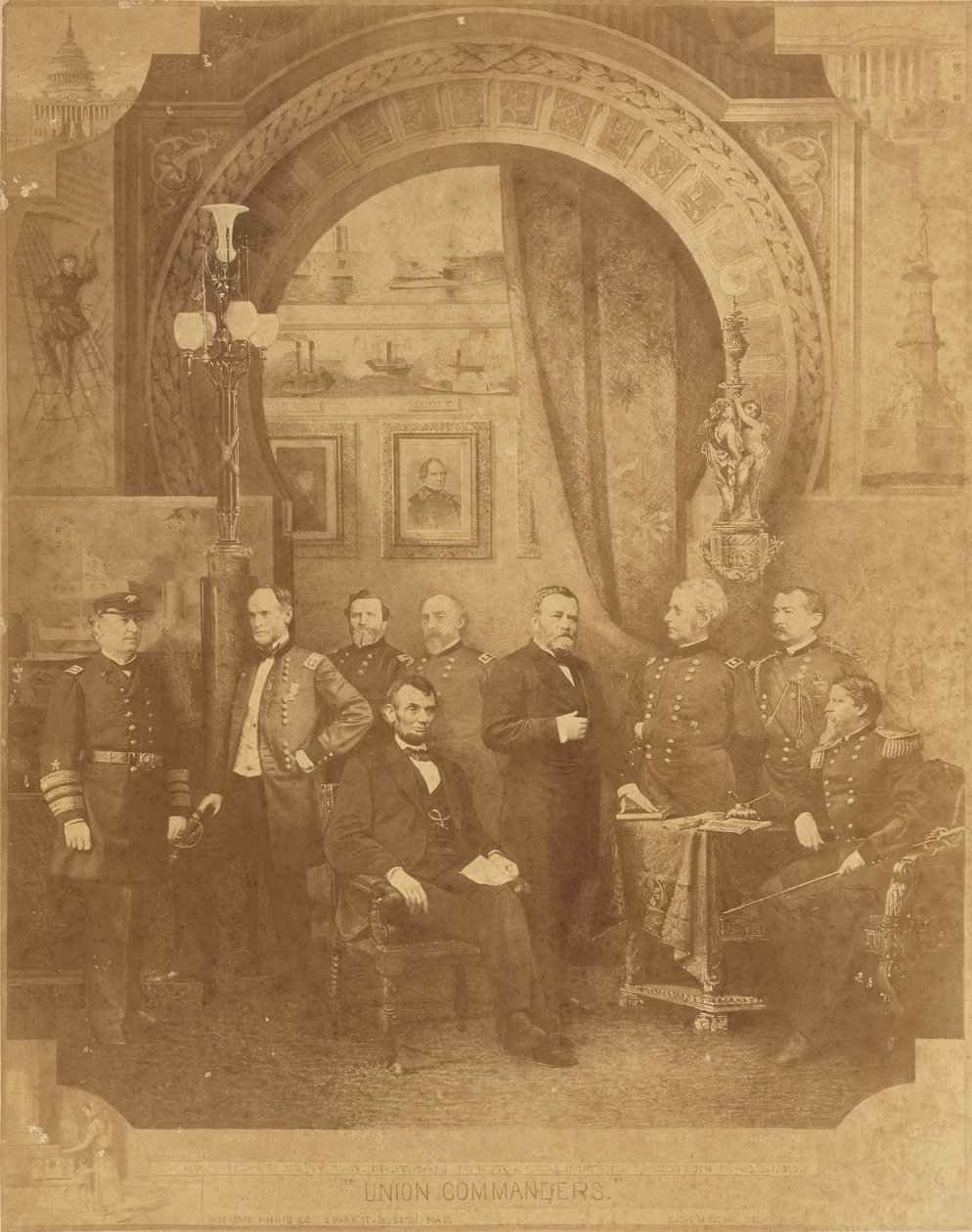Union Commanders by Notman Photograph Company