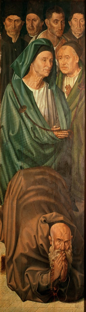 The Fishermen, from the Polyptych of St. Vincent by Nuno Goncalves or Gonzalvez