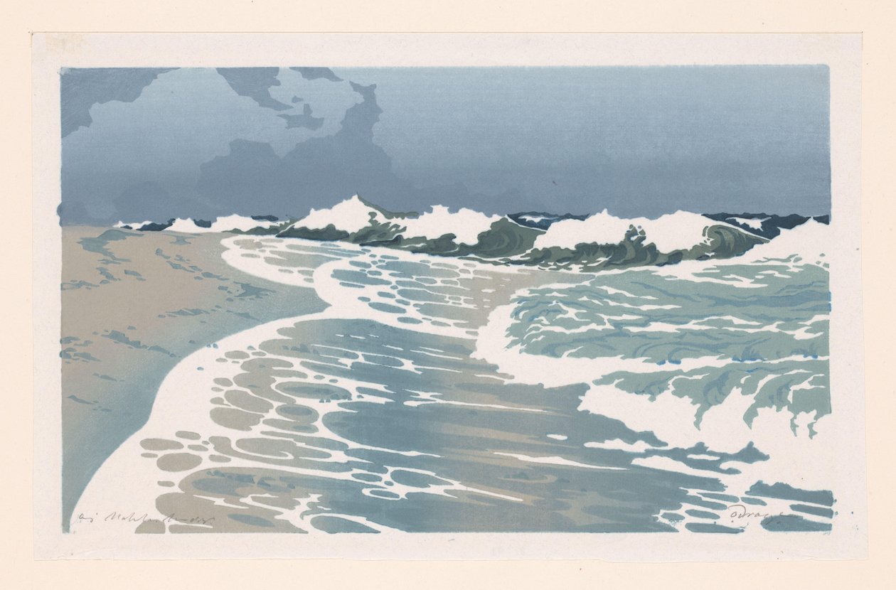Surf Bremerhaven-Surf by O. Droegl (signed by artist)
