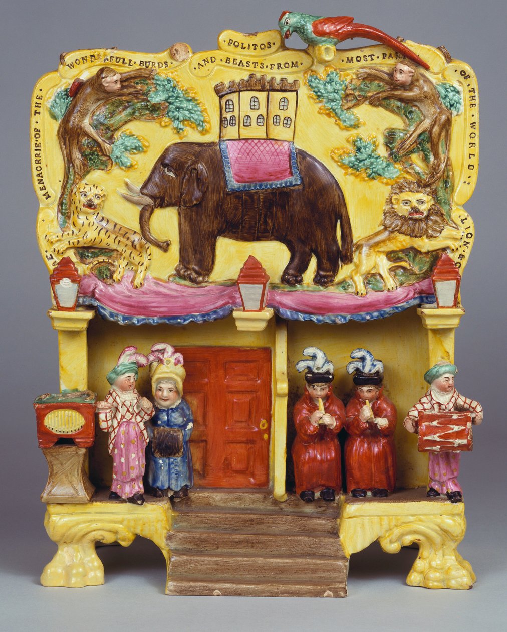 An Earthenware Group of 