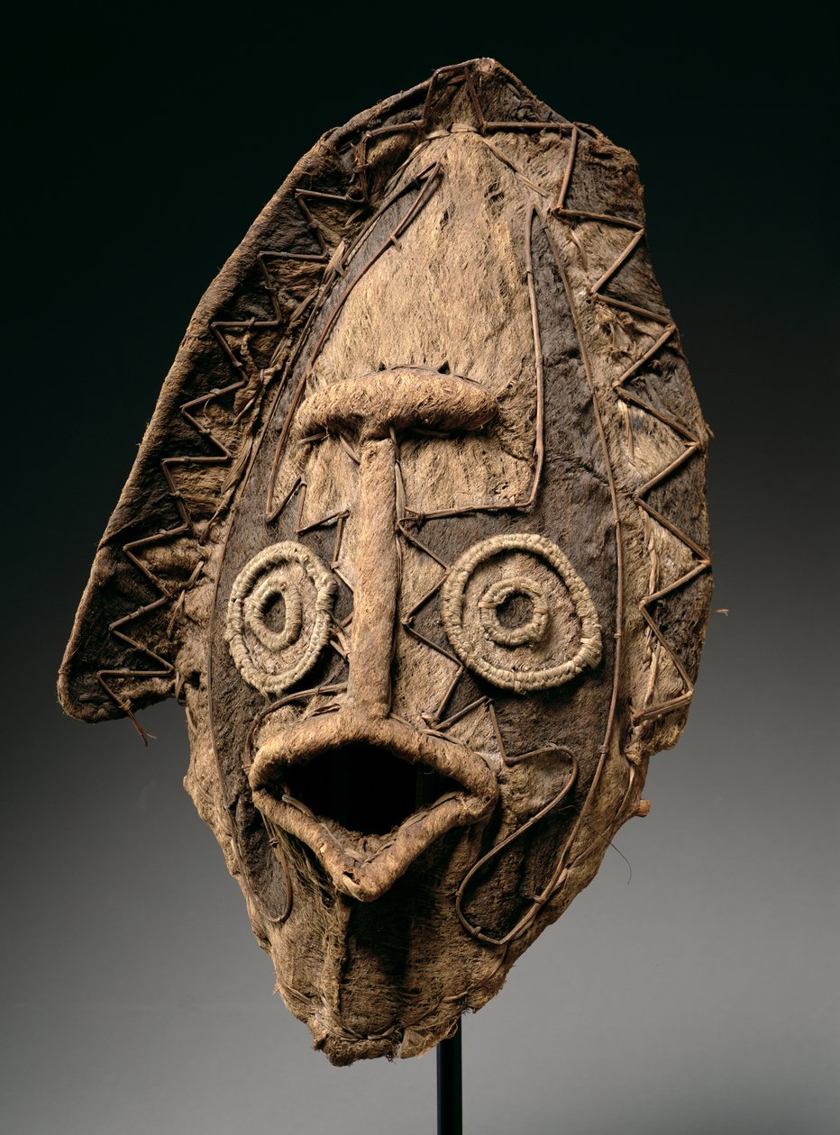 Tapan Mask, from the Elema Region of the Papuan Gulf, Papua New Guinea, Oceania by Oceanic