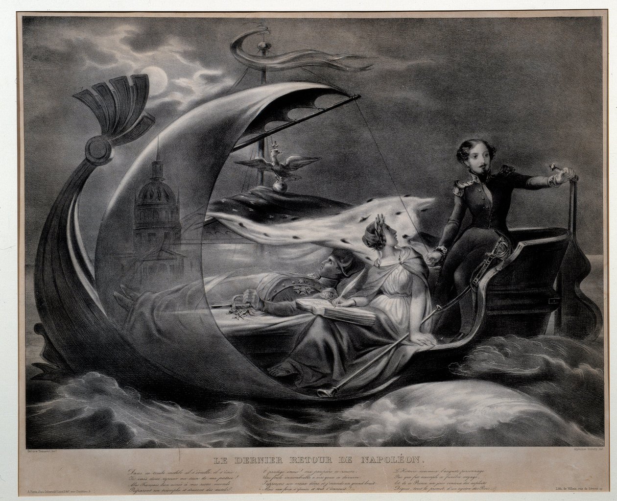 The last return of Napoleon by Octave Tassaert