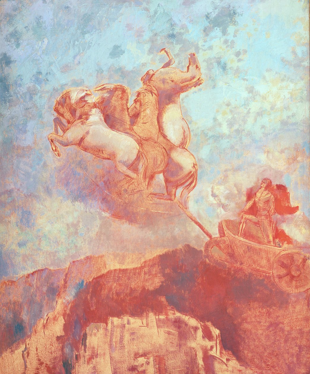 Chariot of Apollo by Odilon Redon
