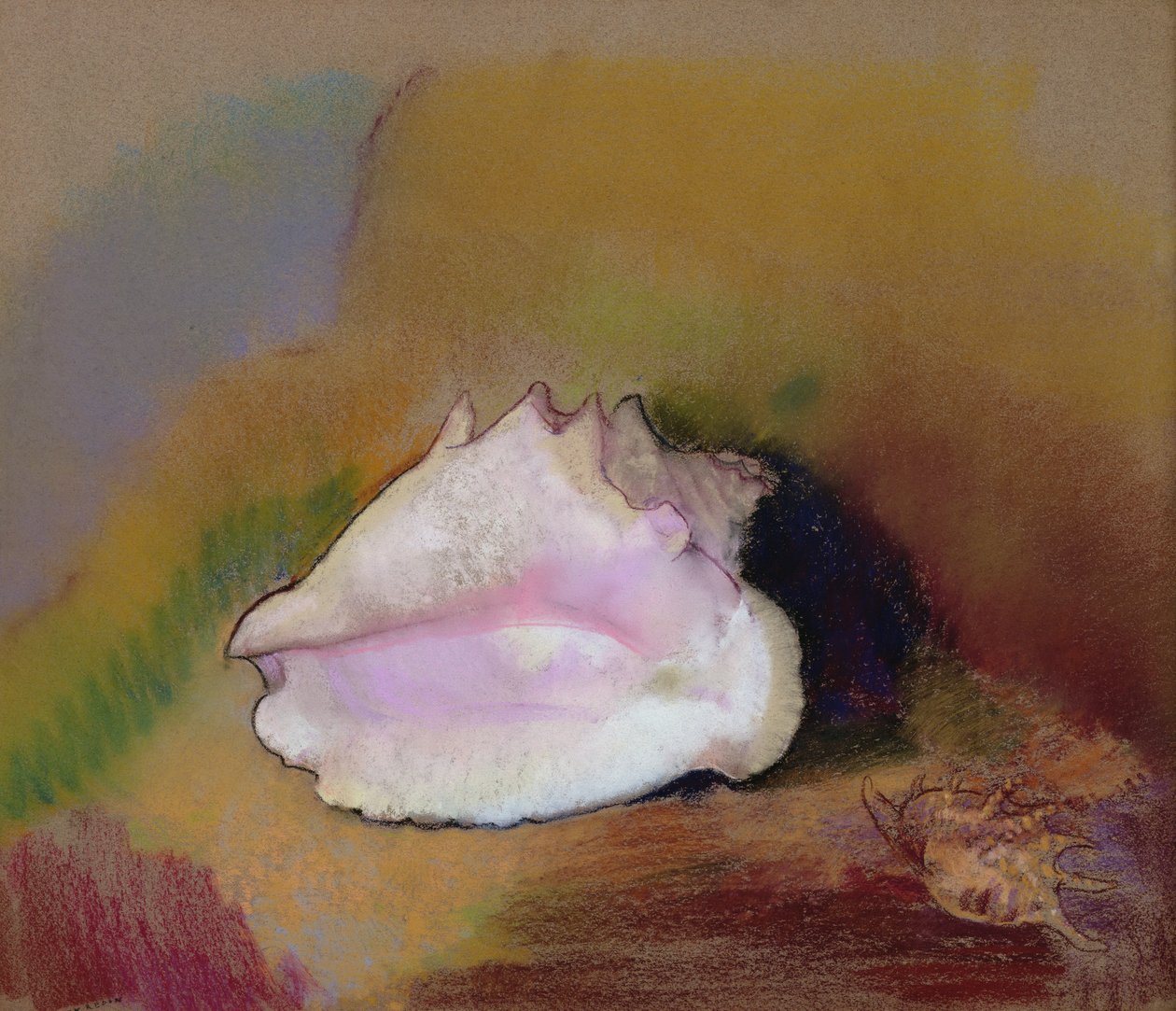 The Shell, 1912 by Odilon Redon