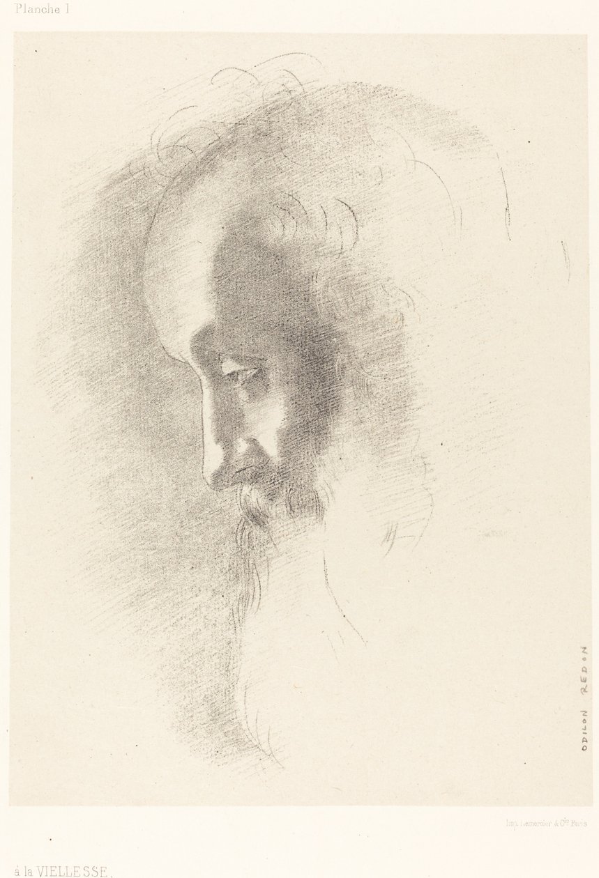 To Old Age by Odilon Redon