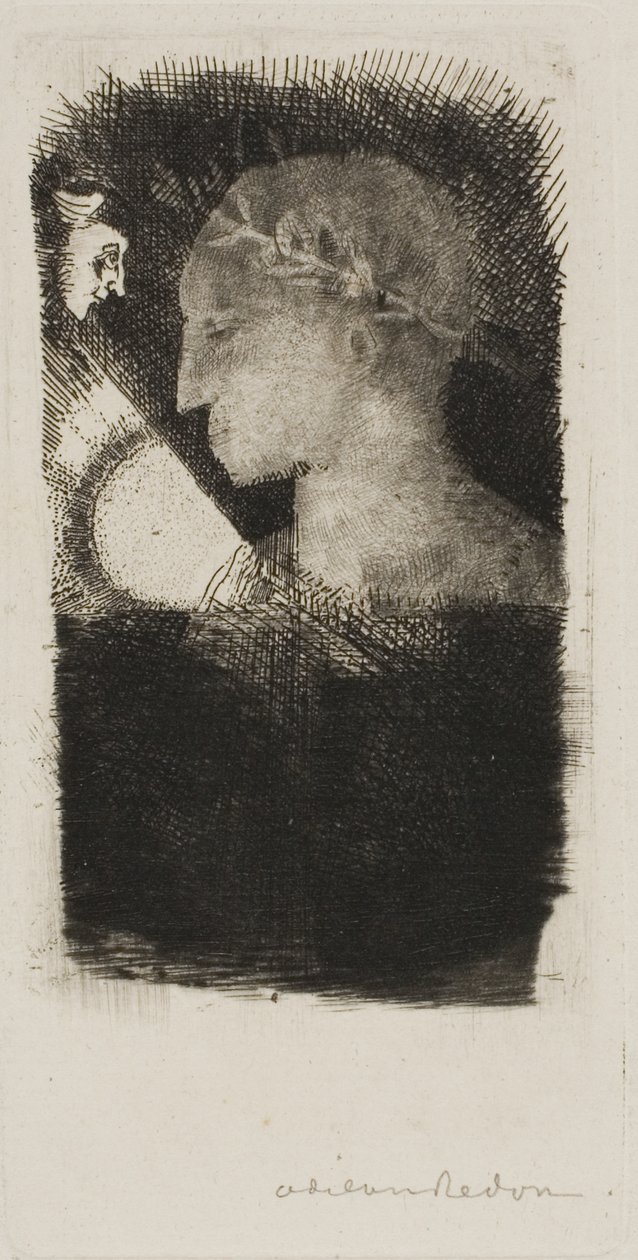 Adverse Glory by Odilon Redon