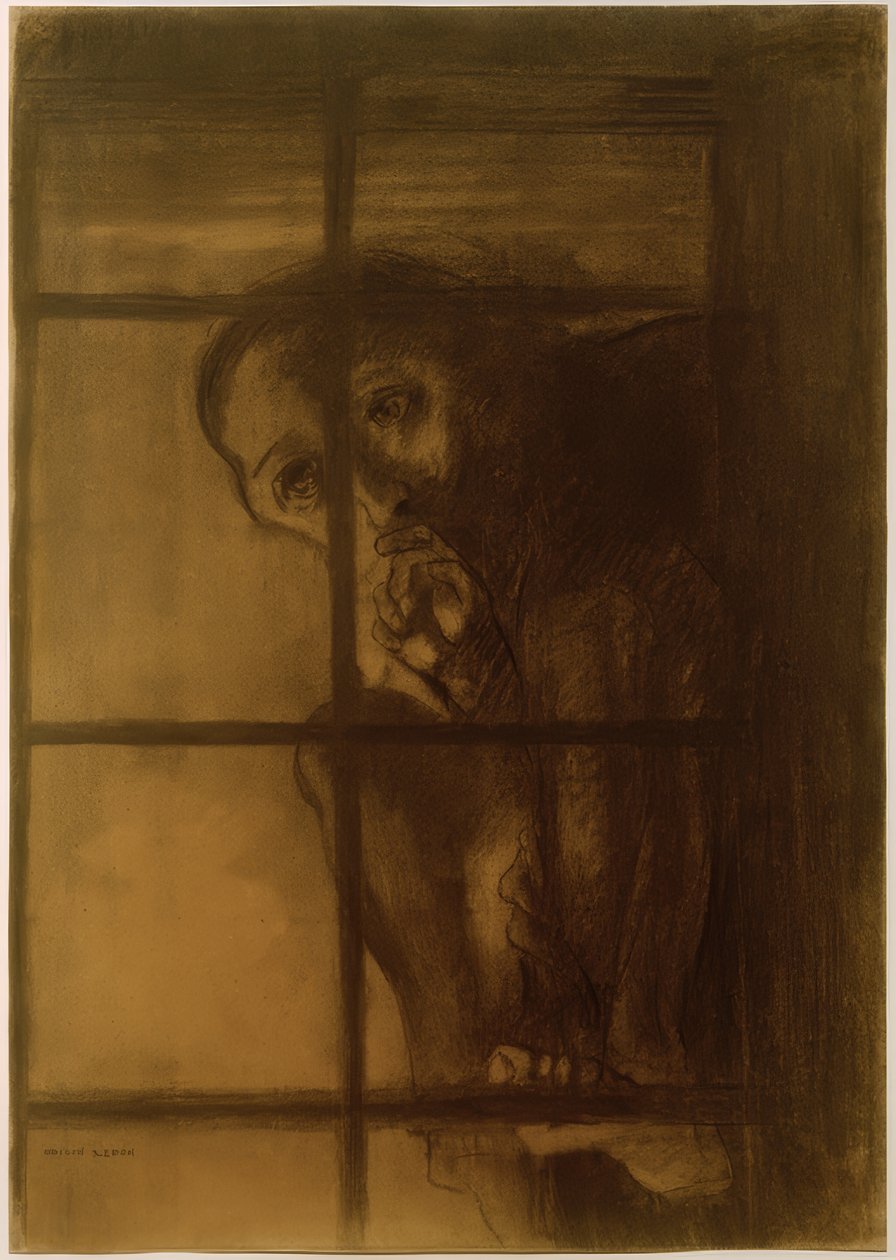 The Prisoner by Odilon Redon