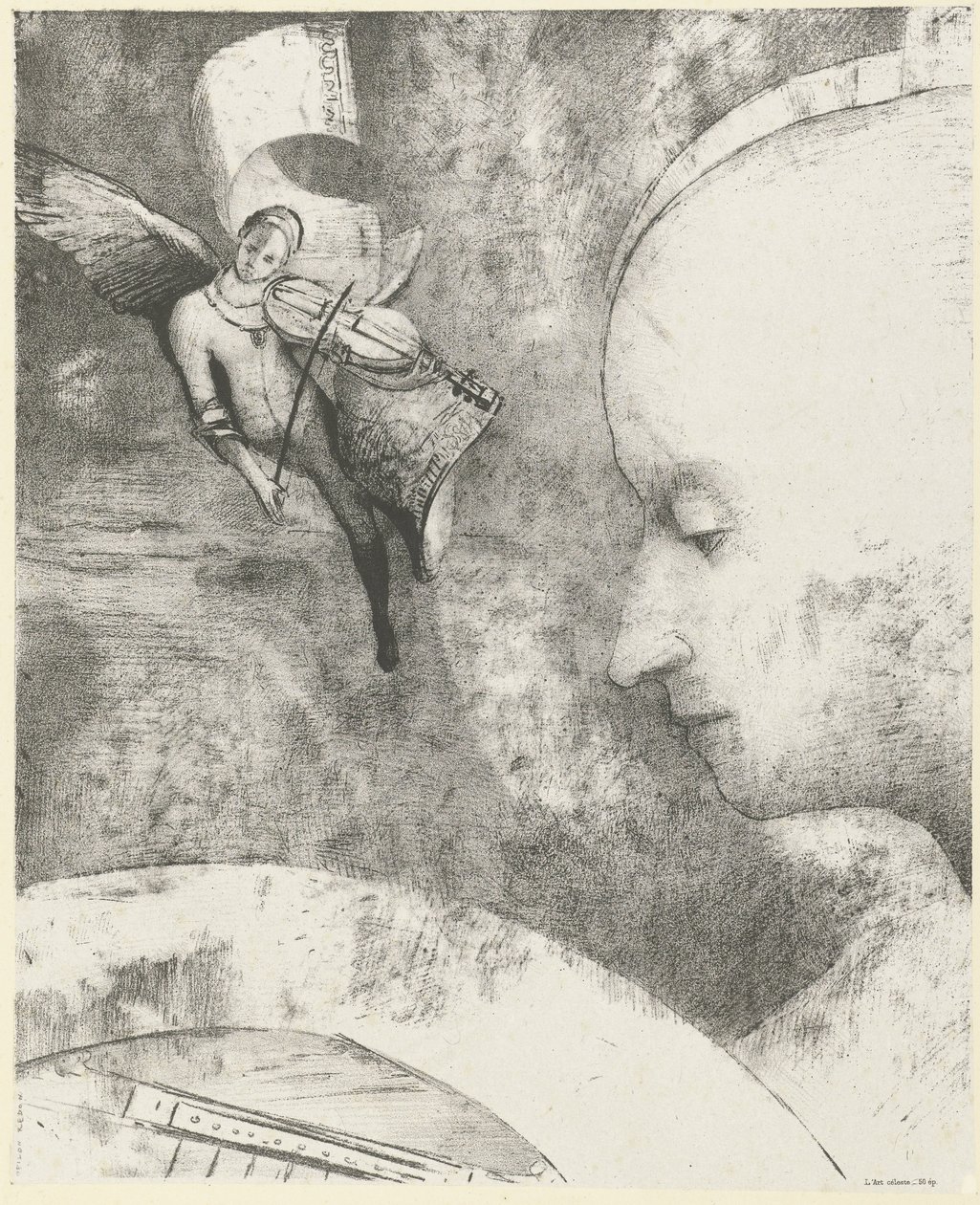 Heavenly Art by Odilon Redon