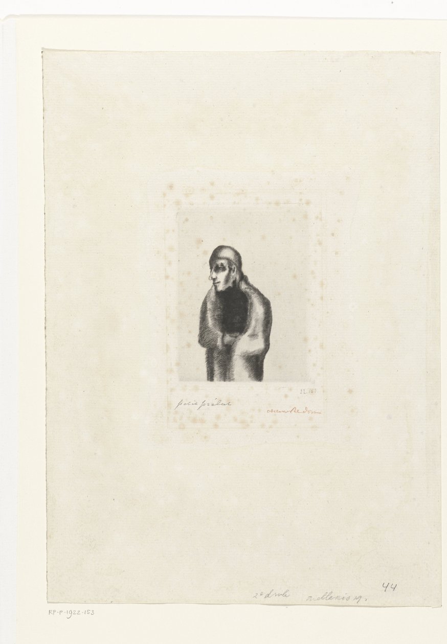 Little Prelate by Odilon Redon