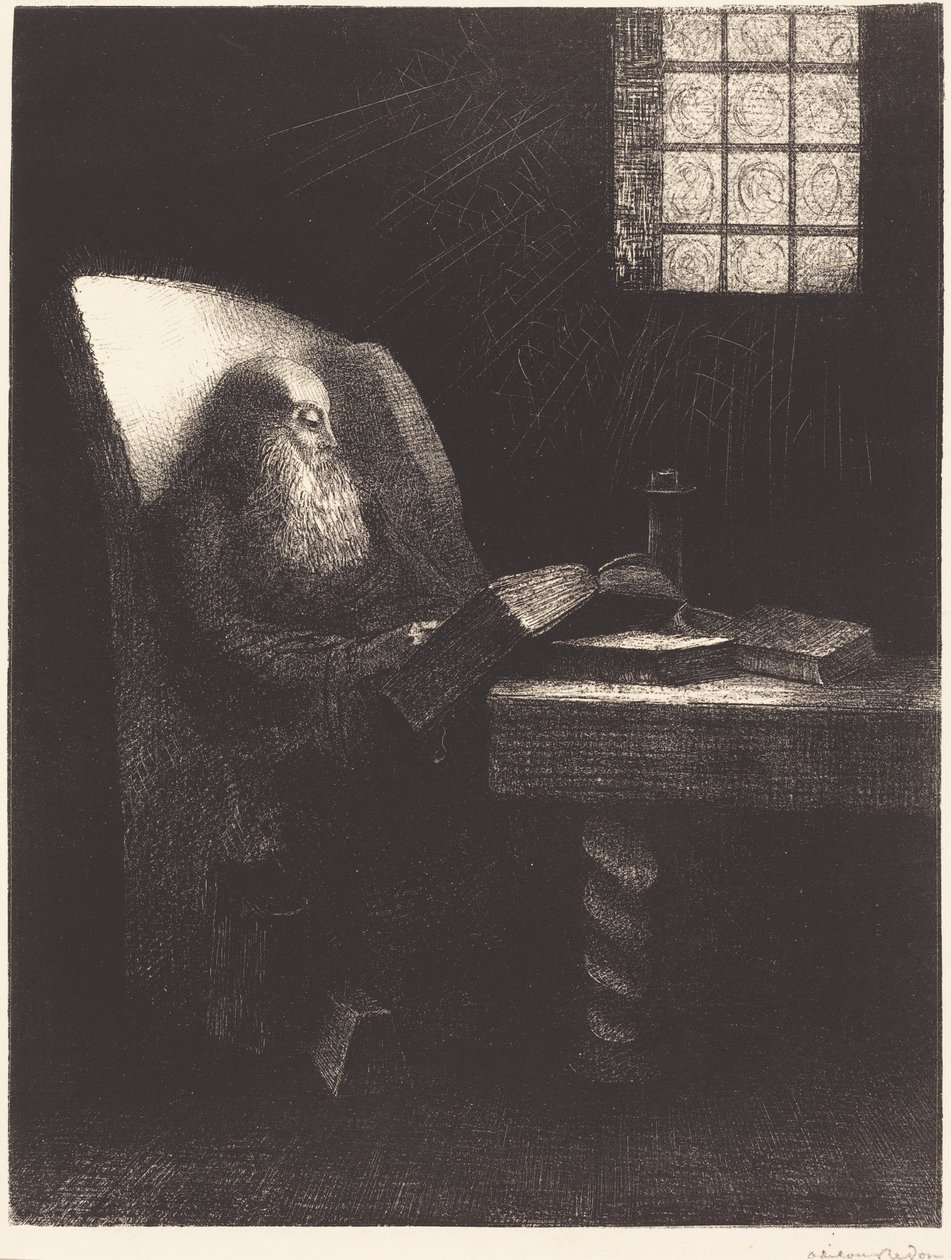 The Reader by Odilon Redon