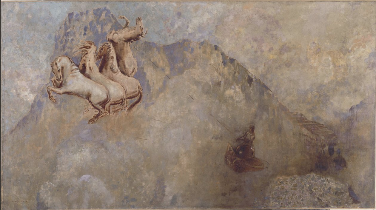 The Chariot of the Sun by Odilon Redon