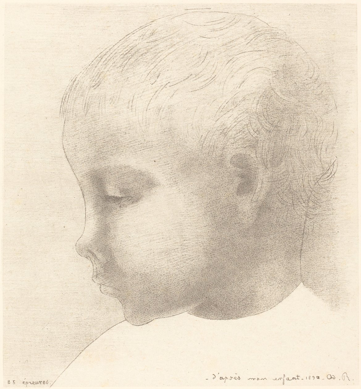 My Child (Mon Enfant) by Odilon Redon