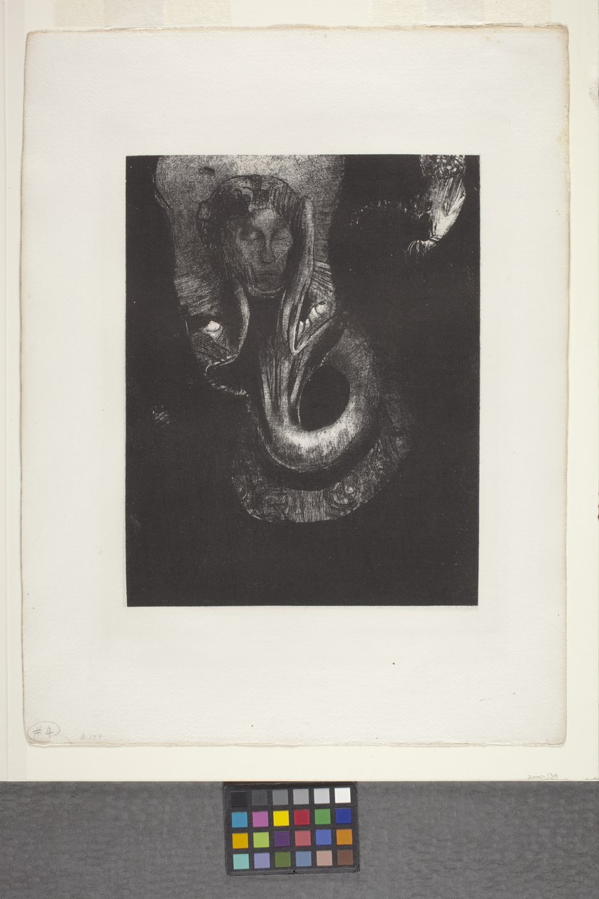 Oannès: "I, The First Consciousness Of Chaos..." by Odilon Redon