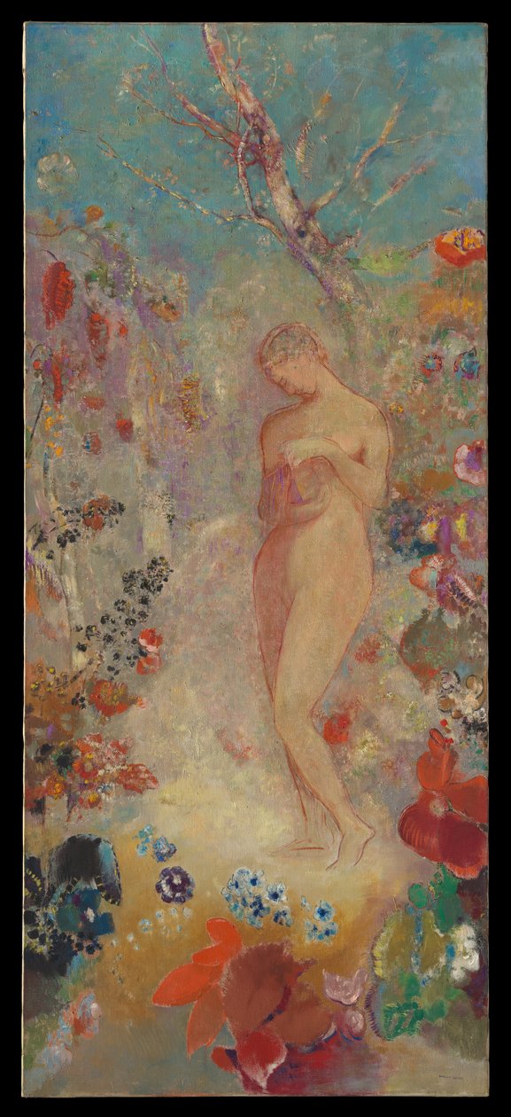 Pandora by Odilon Redon