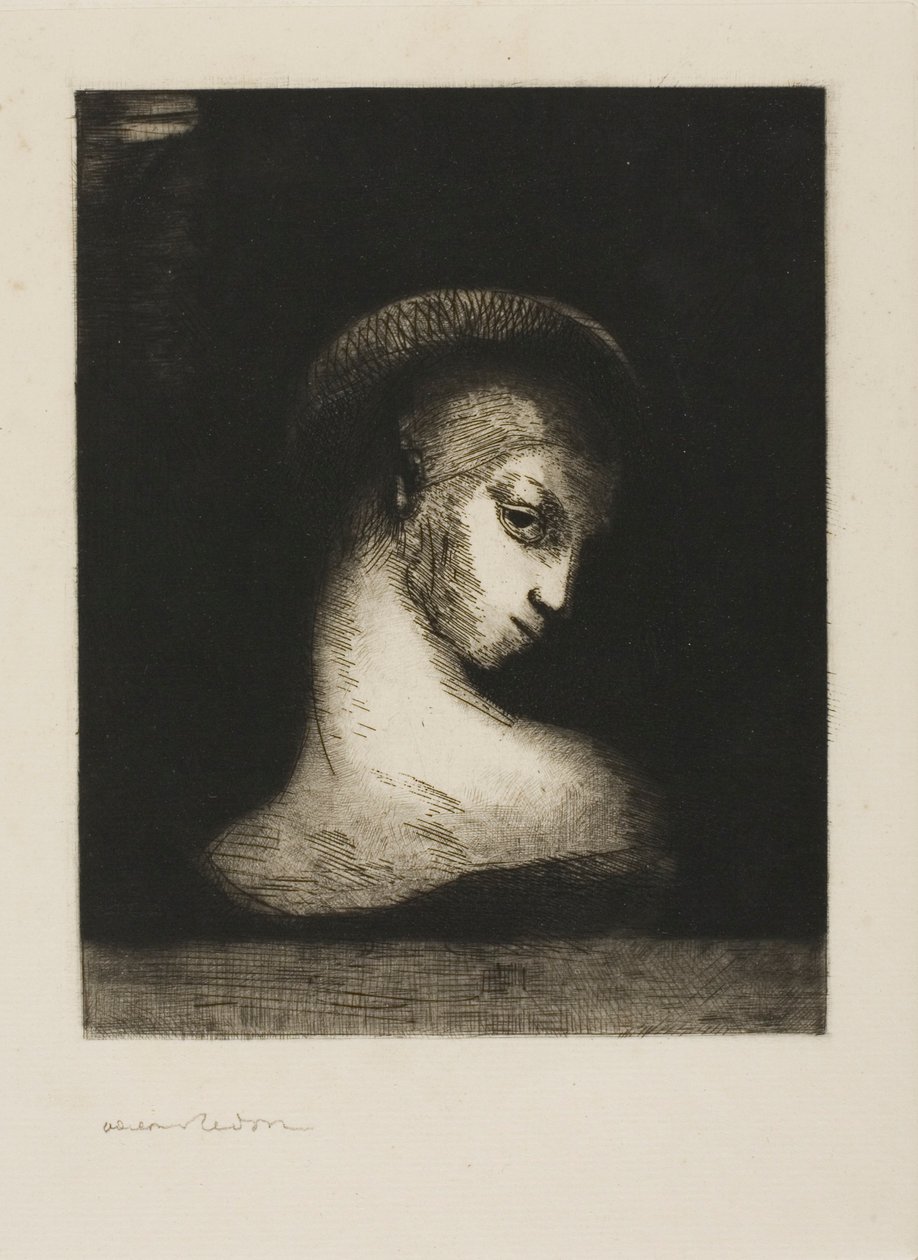 Perversity by Odilon Redon: Premium art reproduction