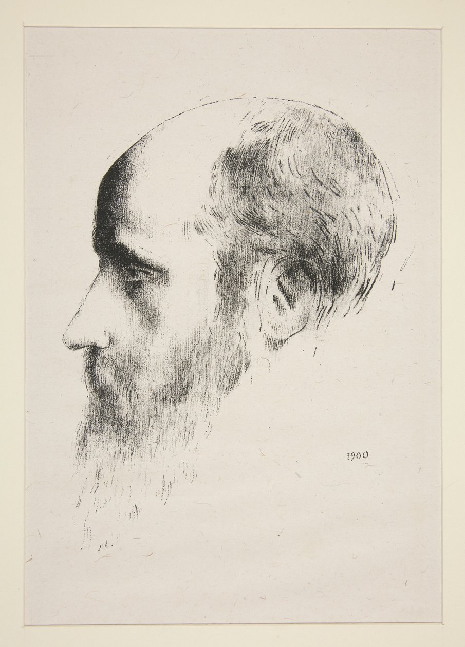 Portrait of Eduard Vuillard by Odilon Redon