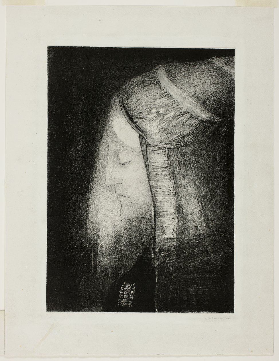 Profile of Light by Odilon Redon