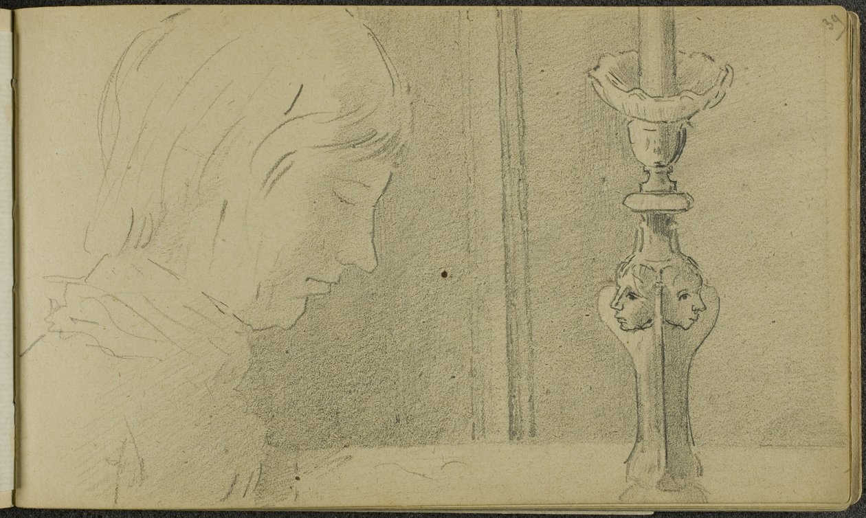 Sketchbook by Odilon Redon