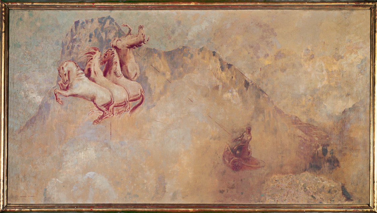 Sun-Chariot by Odilon Redon