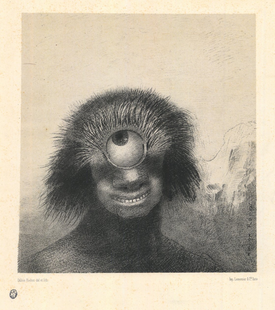 The Misshapen Polyp Floated on the Shores, a Sort of Smiling and Hideous Cyclops, from the Series 