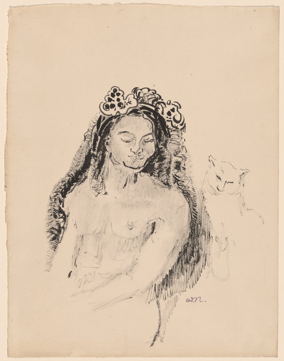 The Queen of Sheba by Odilon Redon