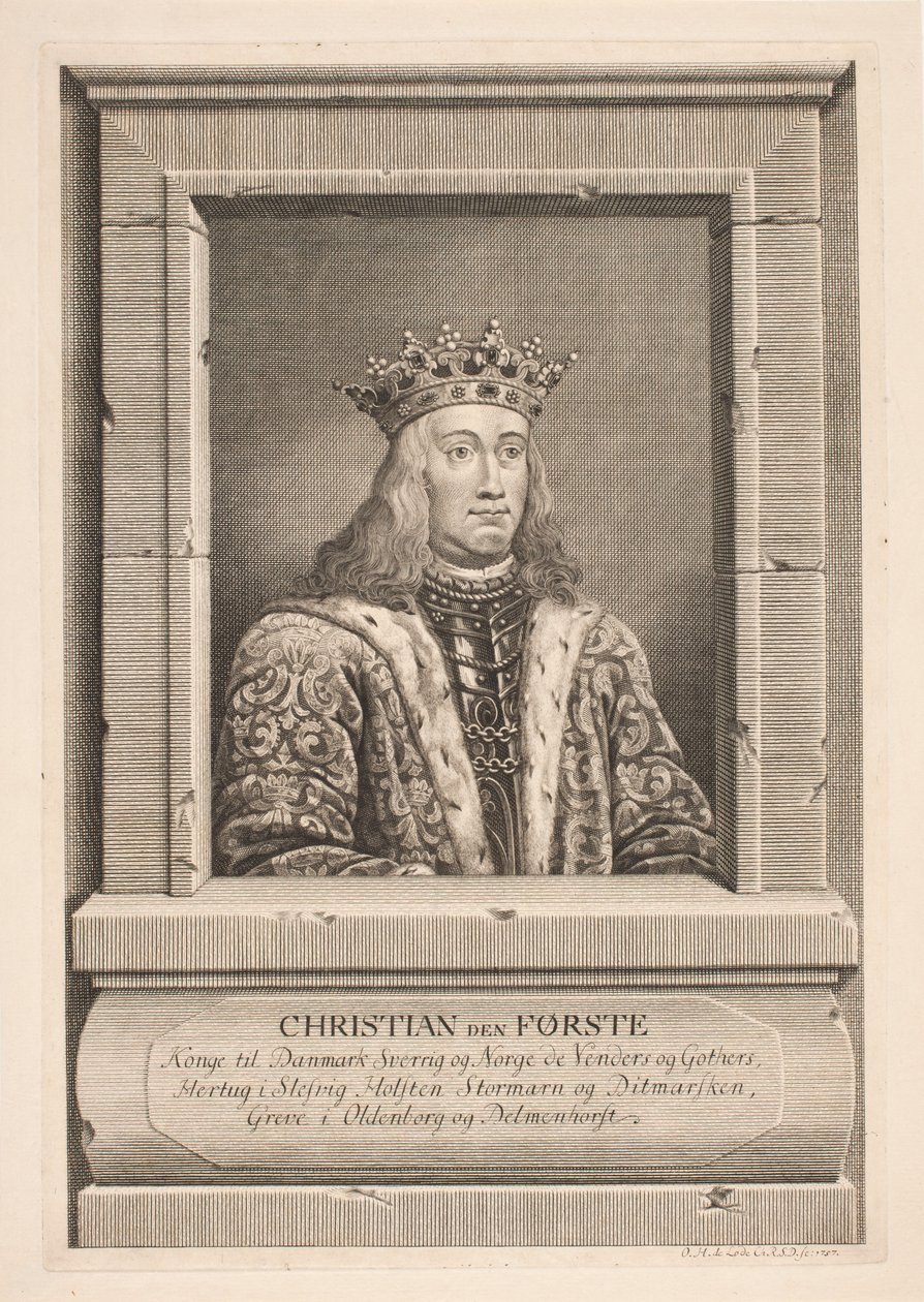 Christian I by Odvardt Helmoldt de Lode