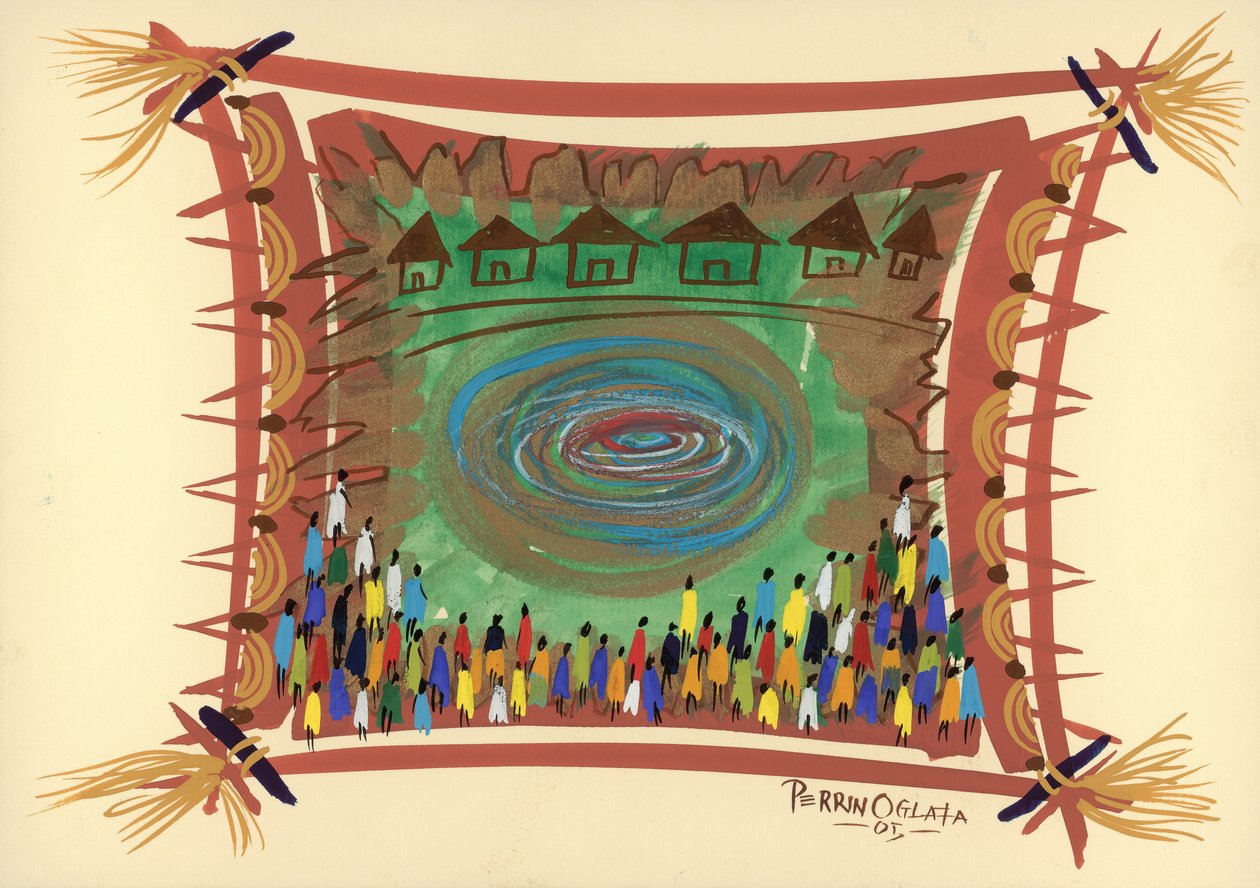 Bridge Across Time, 2005 by Oglafa Ebitari Perrin