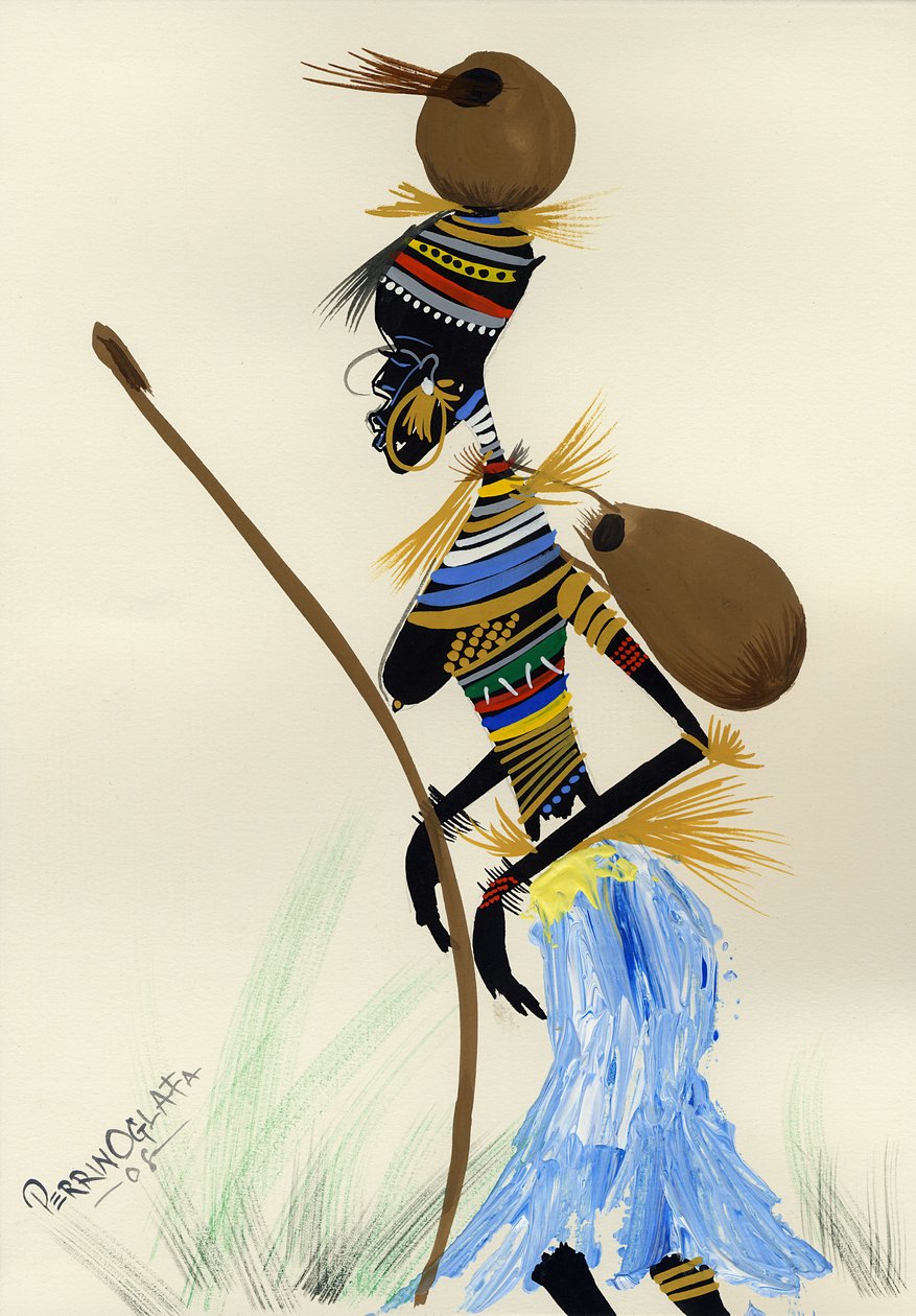 Going for a hunt 1, 2008 by Oglafa Ebitari Perrin