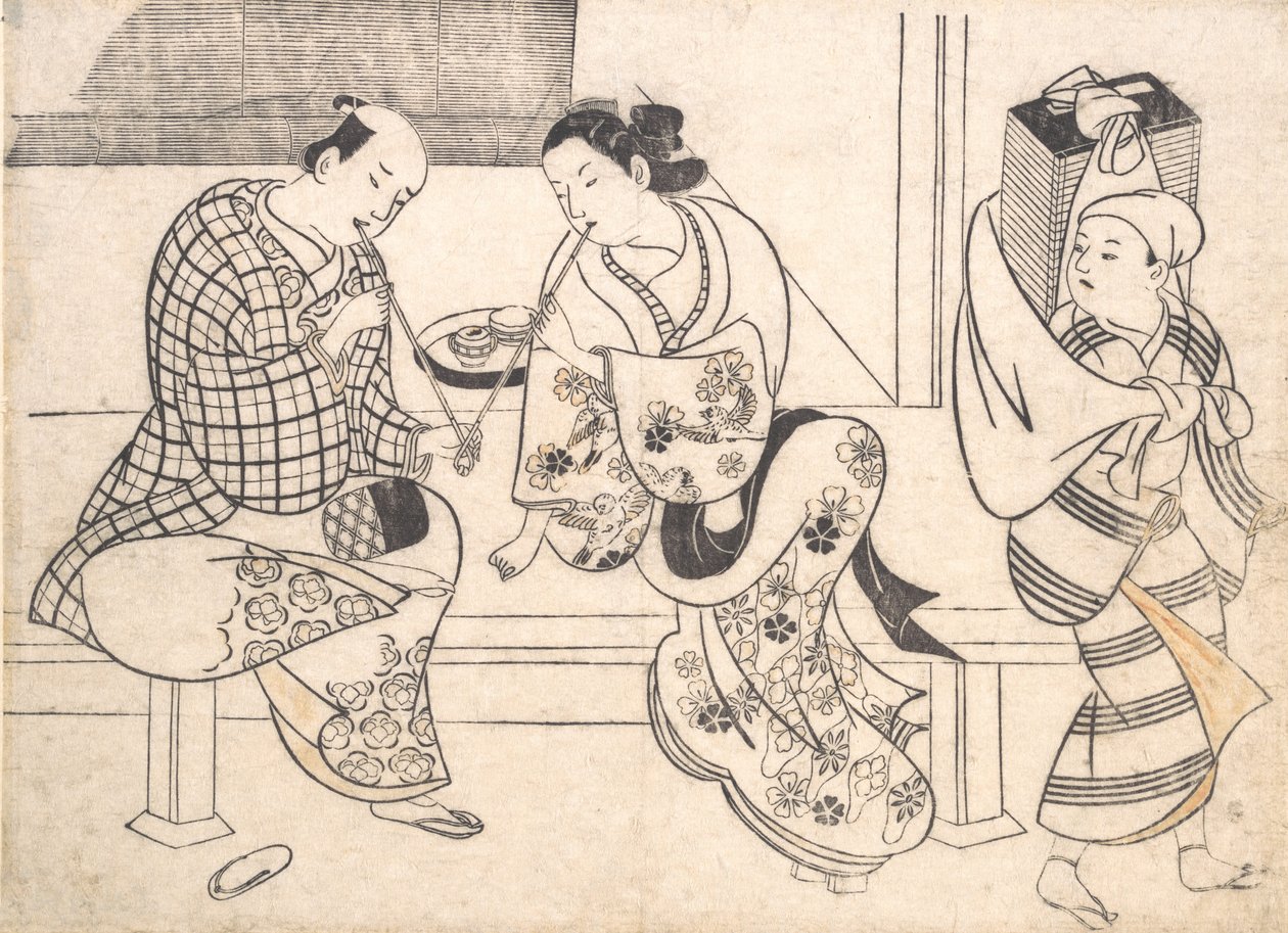 Amorous Couple by Okumura Masanobu