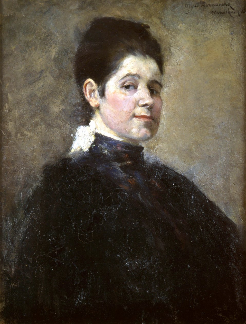 Self-portrait by Olga Boznanska