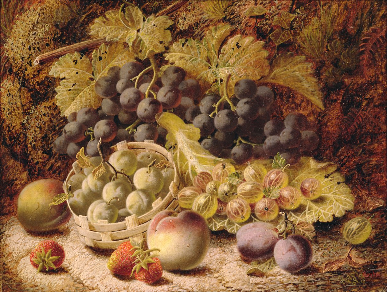 Still Life of Fruit by Oliver Clare