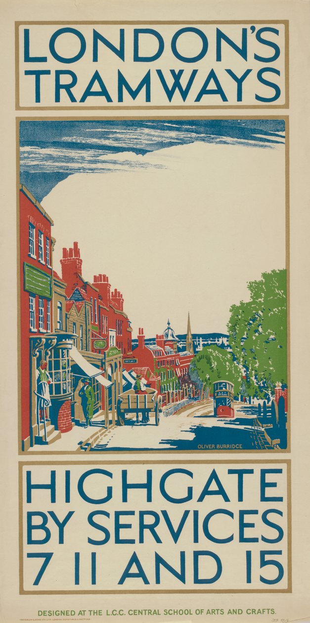 Highgate By Services 7 by Oliver Burridge