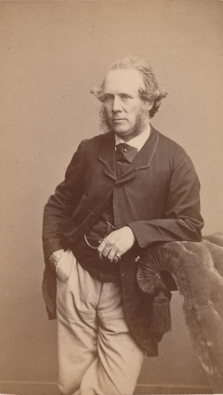 William Powell Frith, 1860s by Oliver François Xavier Sarony