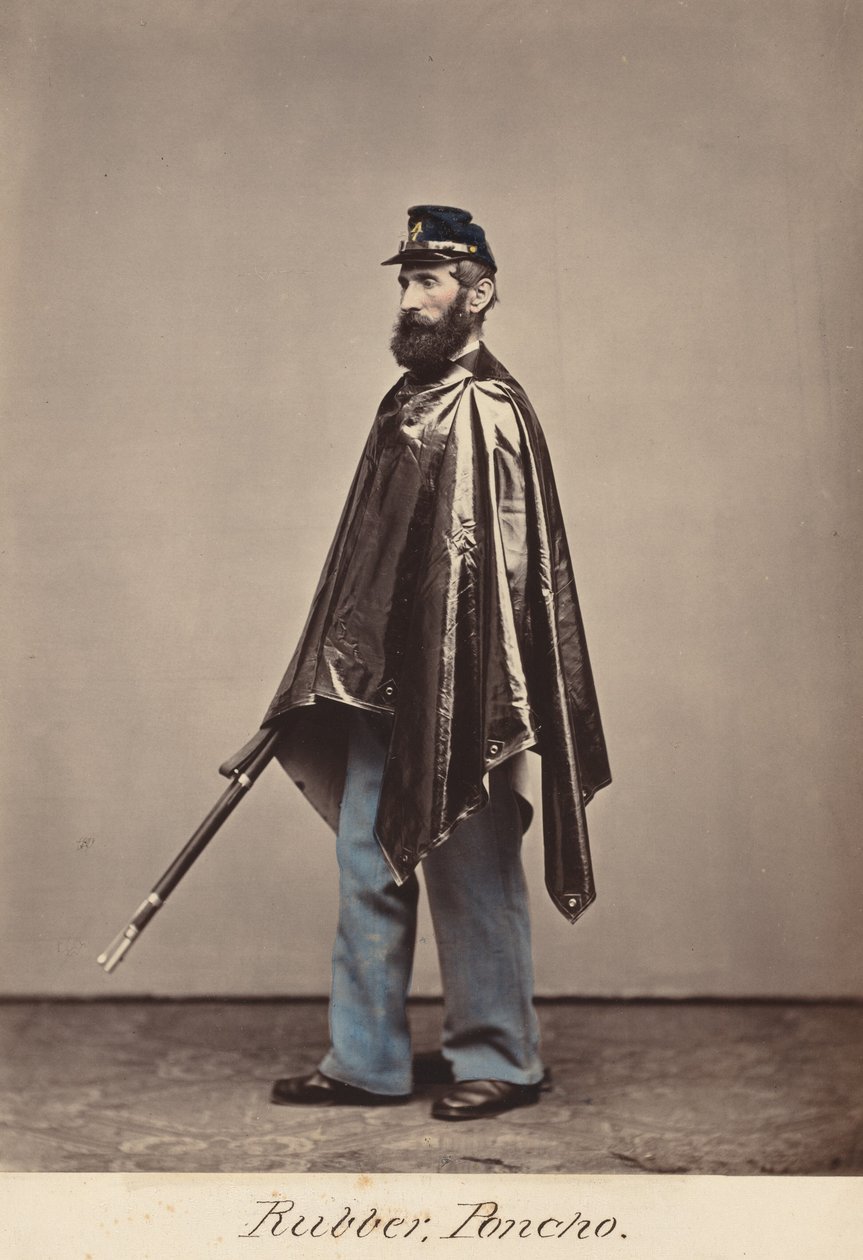 Rubber Poncho, 1866 by Oliver H. Willard