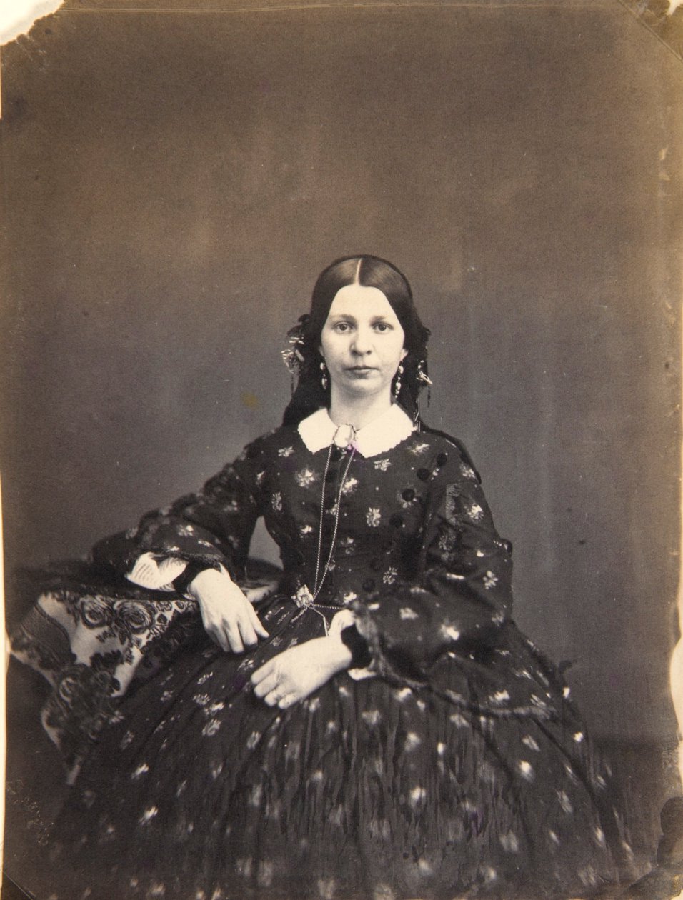 Seated Young Woman by Oliver H. Willard