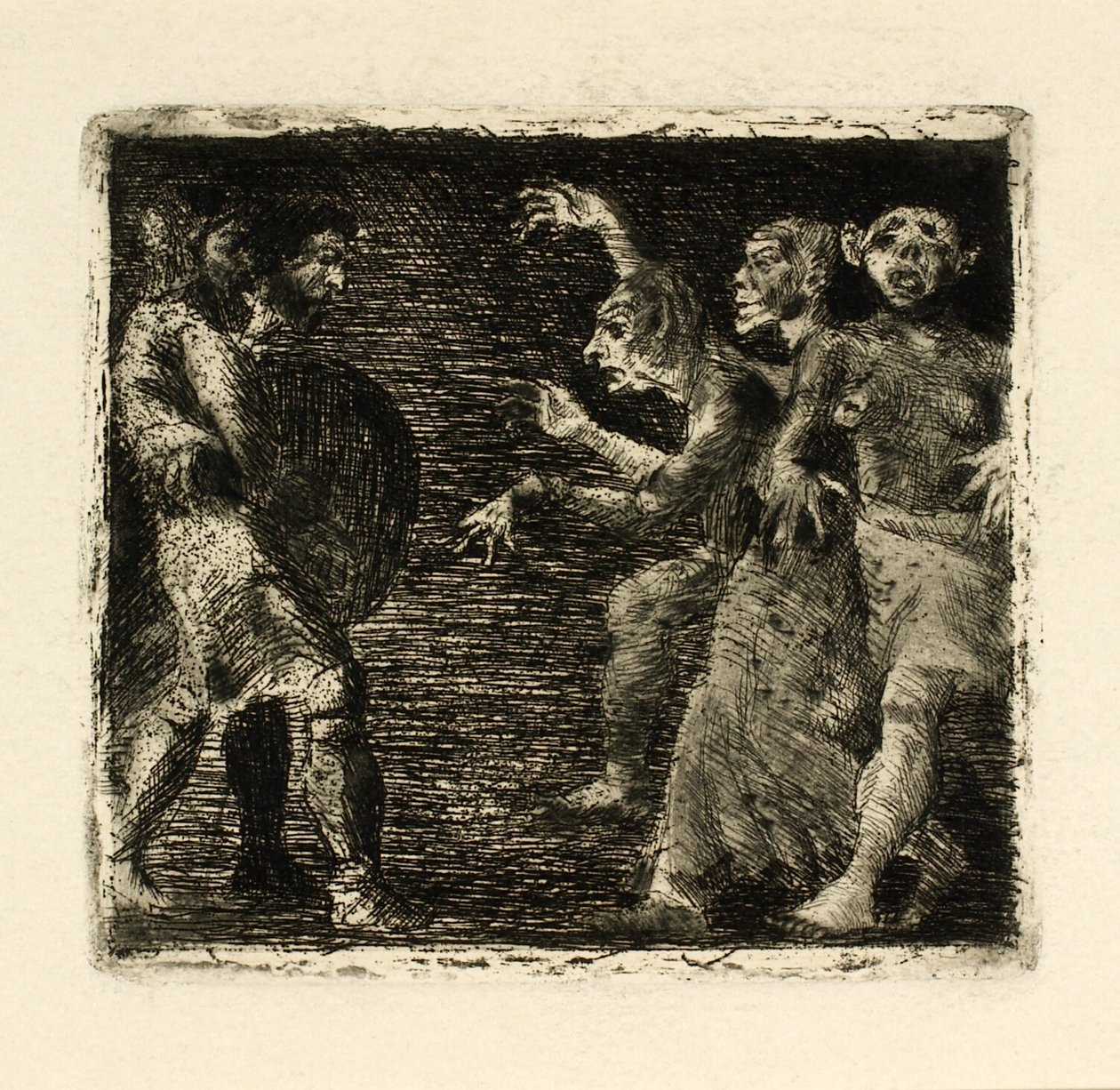 Macbeth and the Witches by Oluf Hartmann