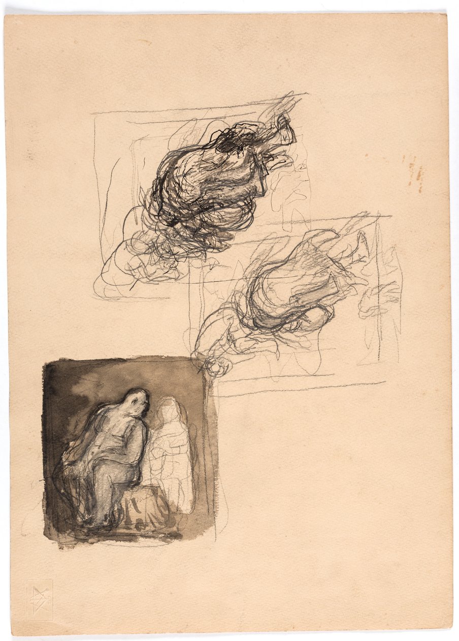 Three Composition Studies by Oluf Hartmann
