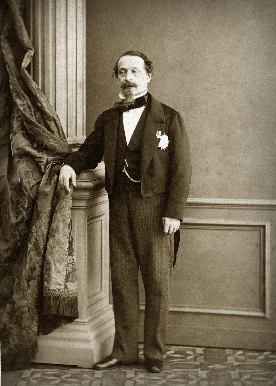Napoleon III by Olympe Aguado de las Marismas (1827-1894) by Olympe Aguado
