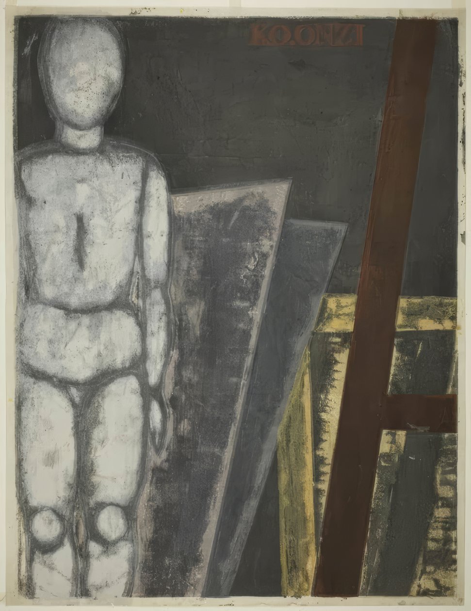 Mannequin in the Studio by Onchi Kôshirô