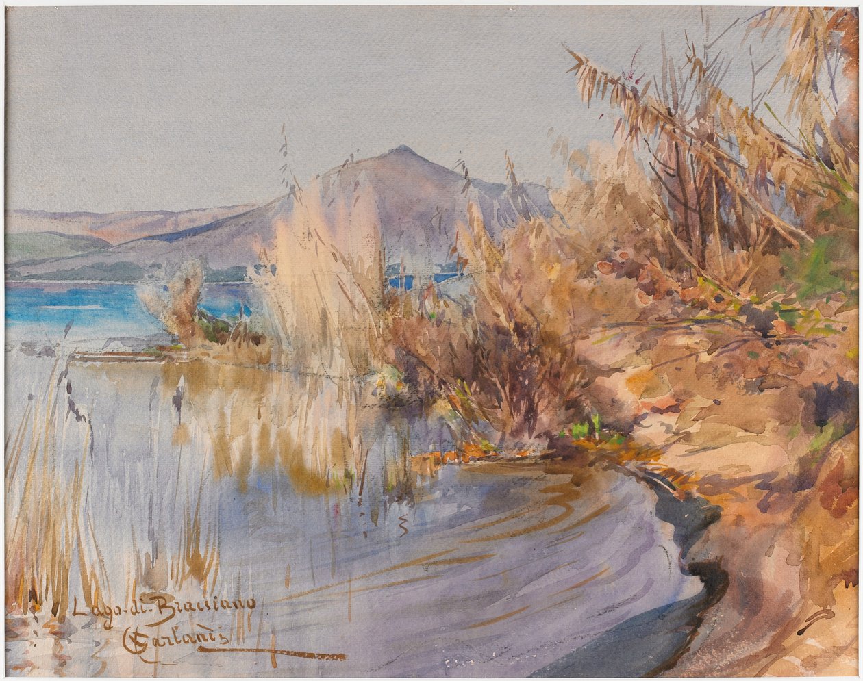 Lago di Bracciano by Onorato Carlandi