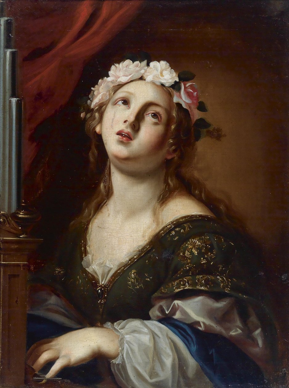 Saint Cecilia by Onorio Marinari