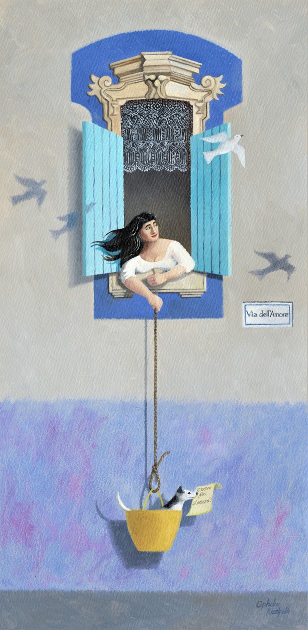 What are you doing tonight? by Ophelia Redpath