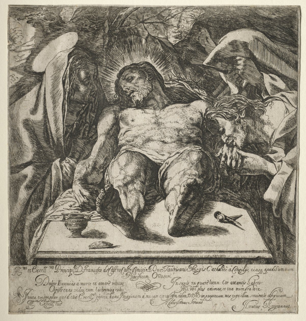 The Lamentation by Orazio Borgiani