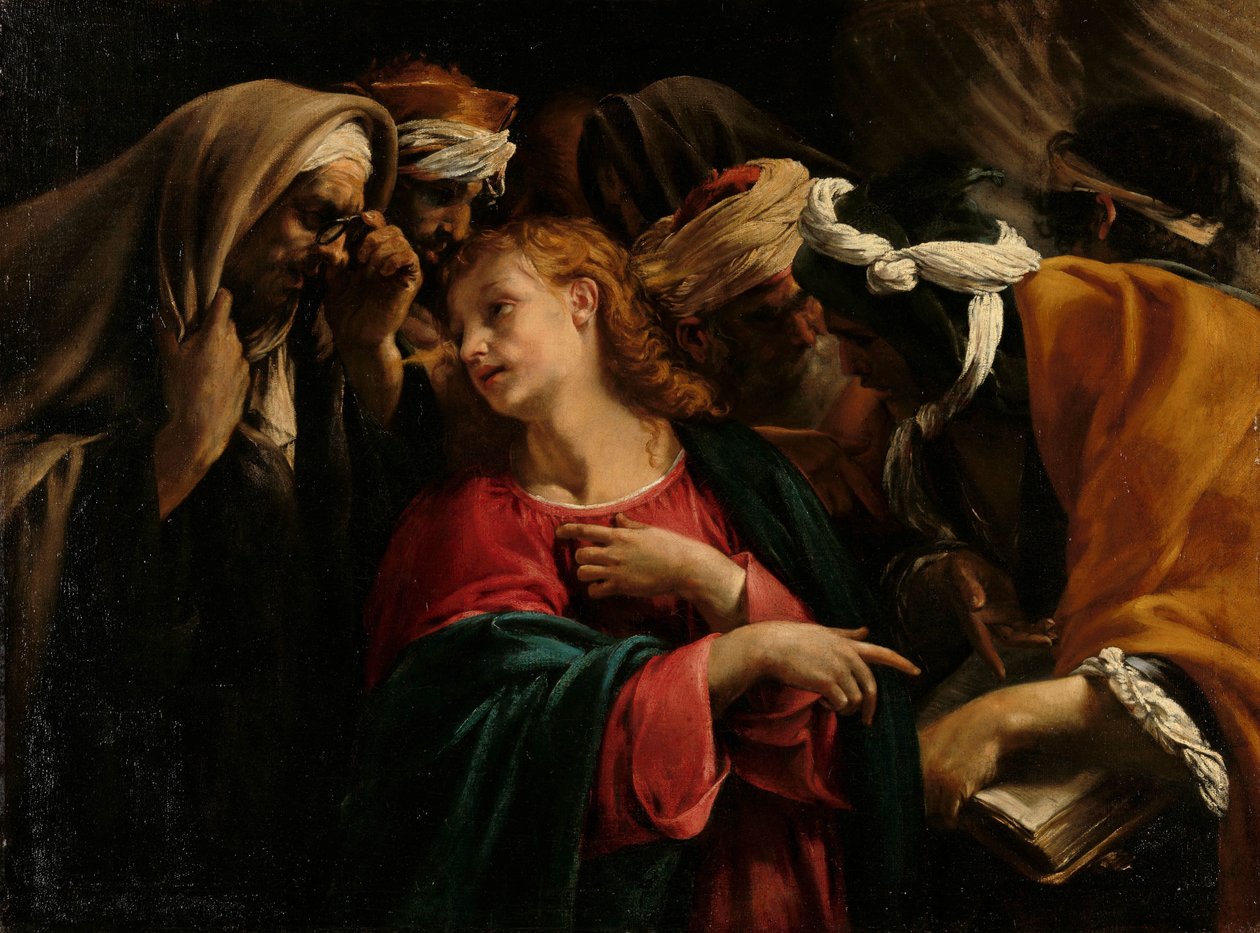Christ among the Doctors by Orazio Borgianni