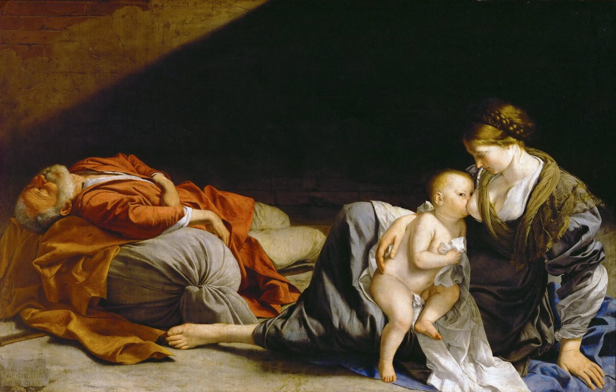 The Rest on the Flight into Egypt by Orazio Gentileschi