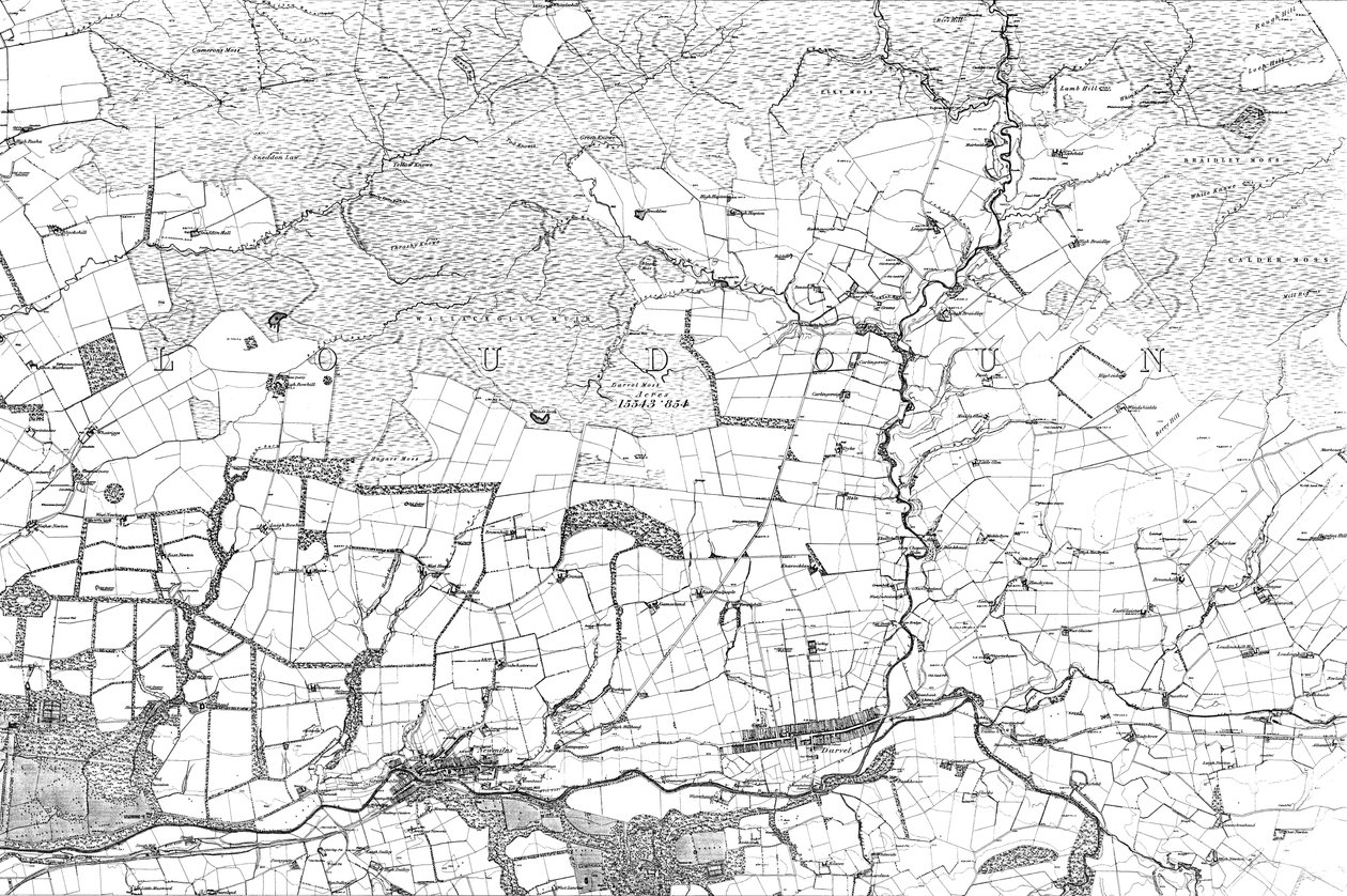 Map of Ayrshire by Ordnance Survey