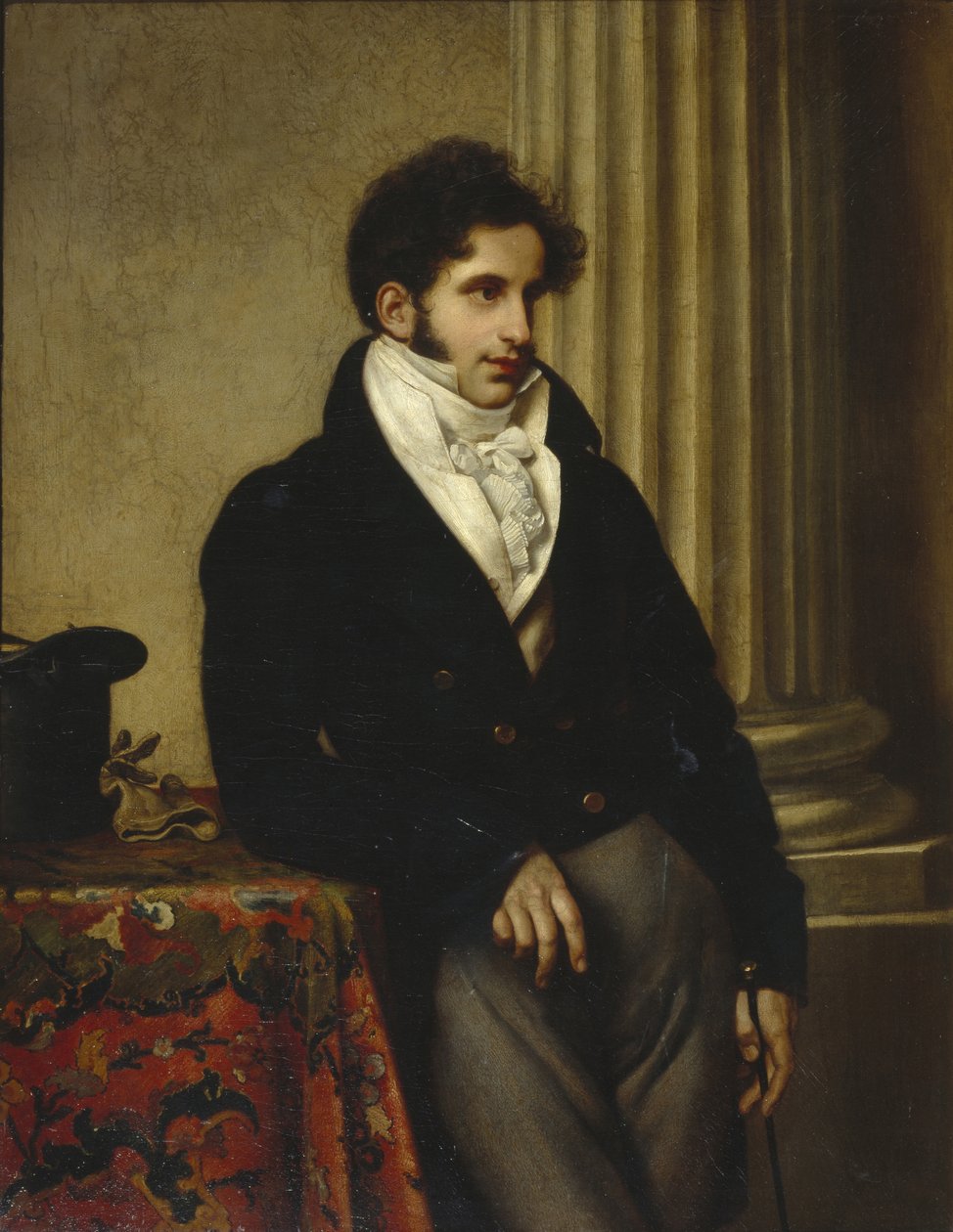 Portrait of Count Sergey Semionovich Uvarov by Orest Adamovich Kiprensky