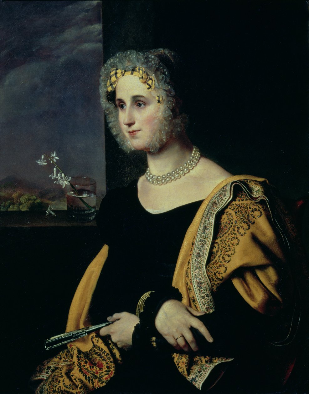 Portrait of Ekaterina Avdulina, nee Yakovleva (1788-1832) 1822-23 by Orest Adamovich Kiprensky