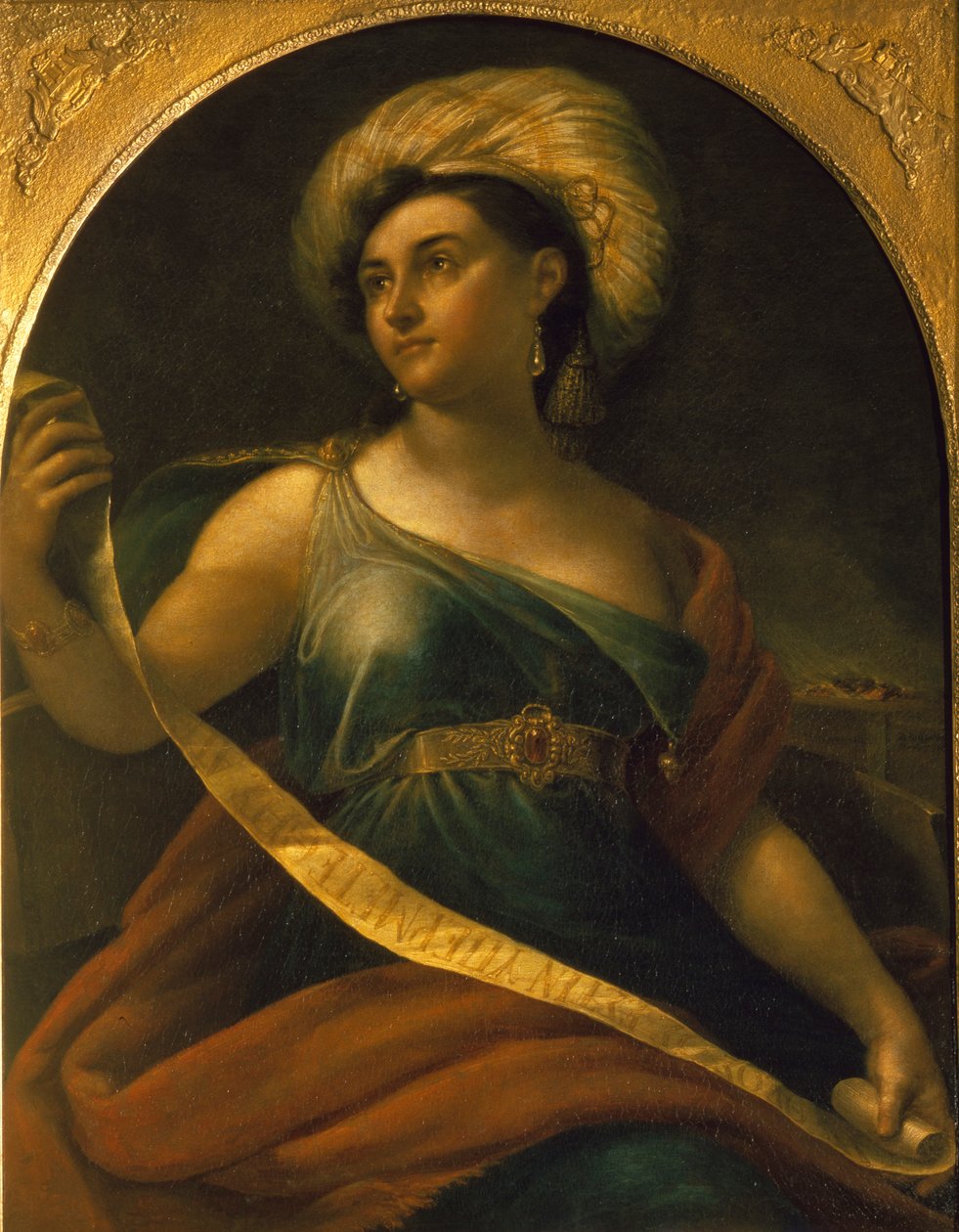Portrait of the actress Ekaterina Semyonova as Delphic Sibyl by Orest Adamovich Kiprensky