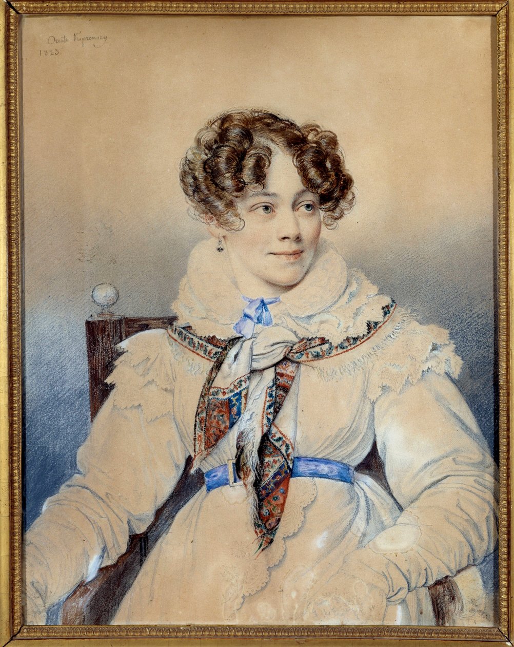 Portrait of the Writer Sophie Rostopchine by Orest Adamovich Kiprensky